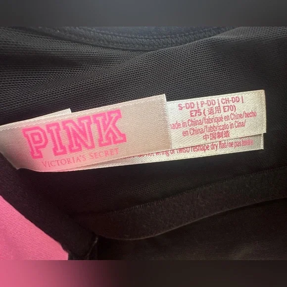 Victoria's Secret PINK Black Strapless Bra - Picture 4 of 4